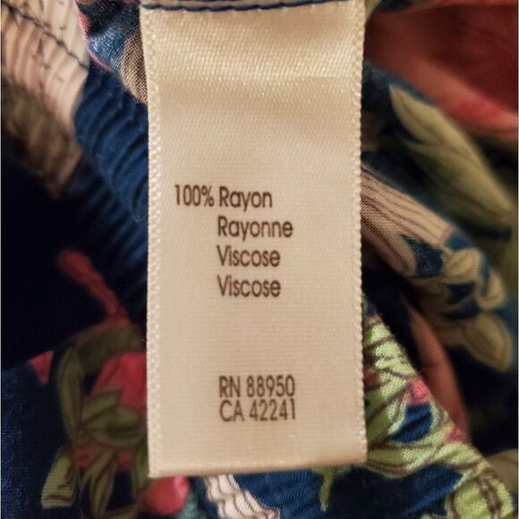 PJ Salvage Floral Parrot Pajama Pants - Picture 9 of 10